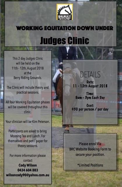 Working Equitation Judges Clinic
