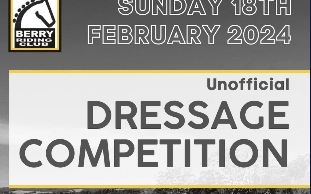 Unofficial Dressage Competition  and More