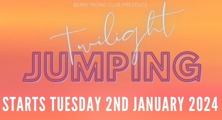 Twilight Jumping Starts Next Week