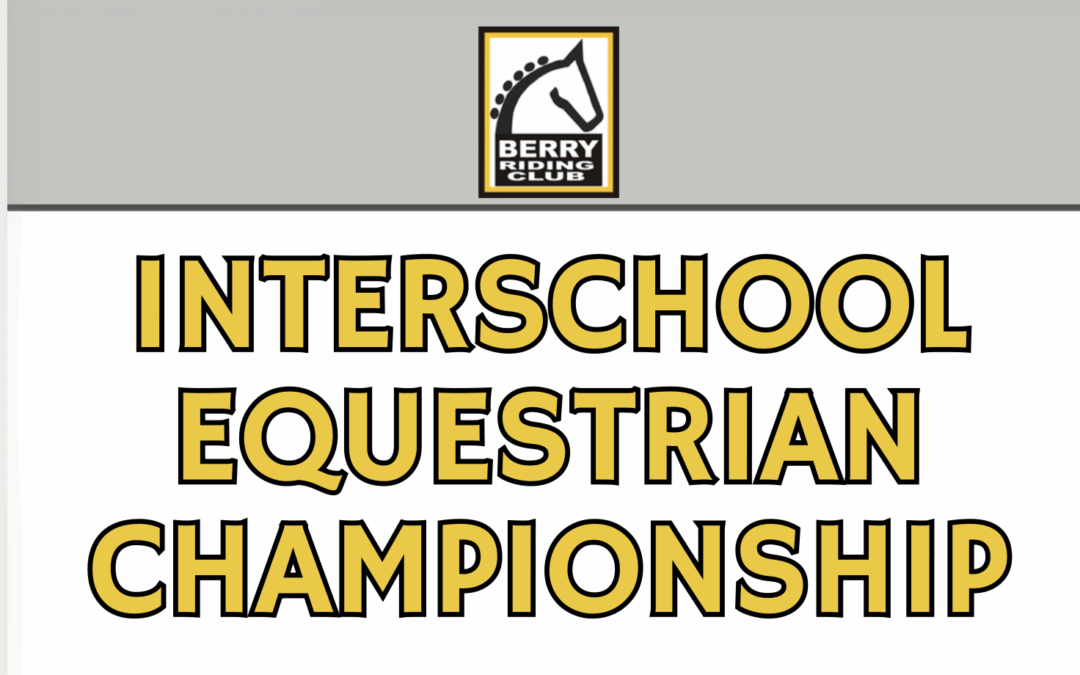 Berry Riding Club Interschool Championships